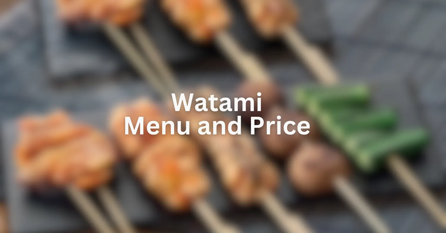 watami menu singapore