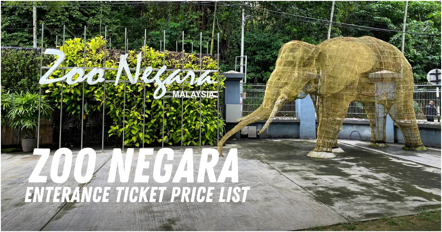 Zoo Negara Enterance Ticket Price List Malaysia